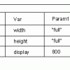 settings database table