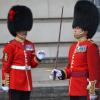 Changing of the guard at Buckingham Palace